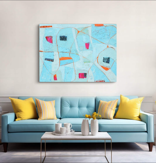 This painting supports art programs